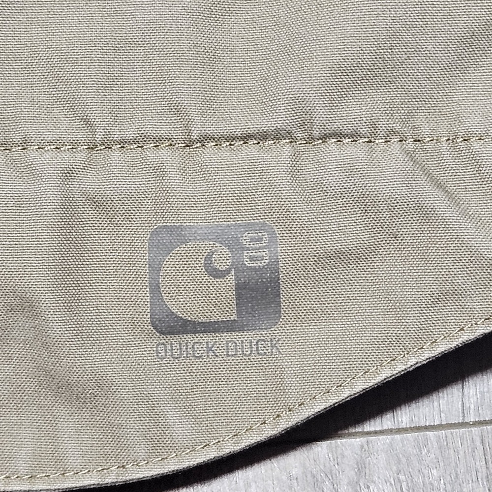 Carhartt Quick Duck Jefferson Mens 2xl Tall Vest Jacket Canyon Brown 101494-908 - Picture 5 of 12